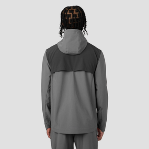 Survêtement sportif personnalisé avec logo, empiècements, fermeture éclair robuste de haute qualité, tissu respirant en polyester et élasthanne, idéal pour l'OEM - Product Image 4