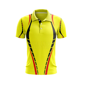 Nouveau design personnalisé – Polo en polyester et coton imprimé pour homme, uniforme de travail, uniforme de cricket avec t-shirt, ensembles de golf et de cricket en gros - Product Image 2