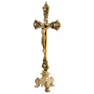 Wall Mounted Simple Bishop's Blessing Crucifix Eco-friendly Custom Color Christian Catholic Church Crucifix For Christmas - Product Image 5