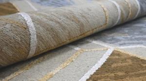 Alfombra Tejida a Mano de Lana Natural Cálida con Sumac |   Alfombra Tejida Suave de Estilo Rústico |   Tejido fino 7/40 |   Hecho a Mano en India - Product Image 6