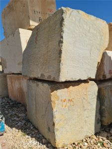 Bloque de Piedra Caliza Azul Manhattan, Bloque Grande de Piedra Gris Natural para Revestimiento Arquitectónico, Pisos y Mampostería - Product Image 2