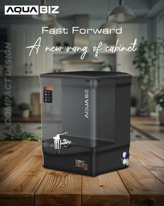 Sistema de Tratamiento de Agua por Ósmosis Inversa AQUA BIZ BLACK, Sistema Doméstico de Purificación de Agua de Pared o Sobremesa con Indicador LED - Product Image 4