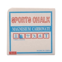 Blocs de magnésie pour la gym, faible teneur en poussière, respectueux de la peau, emballage refermable, prix direct usine
