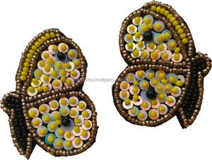 Pendientes Colgantes de Torre con Cuentas de Resina Clásicas Hechos a Mano, con Flores Coloridas, Unisex, Cuentas de Semillas, para Fiesta, Tamaño Personalizado - Product Image 4