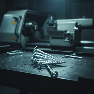 Tornillo para madera de cabeza alomada, métrico/pulgadas, autorroscante, Phillips/Pozi Drive, de acero al carbono/inoxidable, zincado, rosca gruesa, resistente - Product Image 1