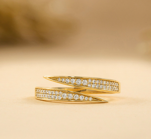 Anillo Clásico de Oro de 14 Quilates con Diamante Redondo de Laboratorio, Certificado por IGI, Joyería Nupcial Atemporal, Regalo de Boda para Mujer - Product Image 2