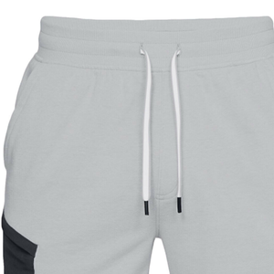Shorts en molleton de coton personnalisés avec logo, respirants, grande taille, décontractés, pour le sport et les activités de plein air, avec cordon de serrage - Product Image 2