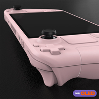 Juego de Botones Personalizados Color Rosa Flor de Cerezo para Steam Deck OLED, Kit de Modificación de Controlador Personalizado