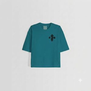 Camiseta Extra Grande de Primera Calidad para Hombre, 100% Algodón, con Logotipo Personalizado Serigrafiado, Color Azul Marino, de Secado Rápido y Cuello Redondo - Product Image 1