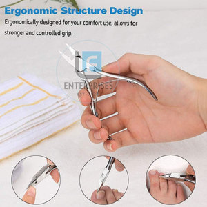 ที่ตัดเล็บสแตนเลสโค้ง จับถนัดมือ กันลื่น คุณภาพสูง ปากกว้าง ขายดีที่สุด - Product Image 4