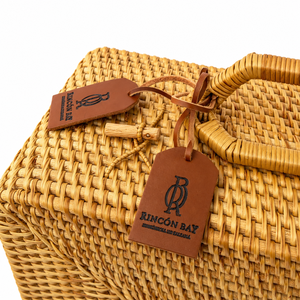 High-quality Bamboo Briefcase Handmade Woven Eco-Friendly Waterproof 4-5L Capacity Luggage Unique Design Mini Carry-on - Product Image 3