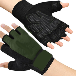 Guantes de Levantamiento de Pesas SAMROZ SPORTS para Gimnasio y Entrenamiento, Antideslizantes, Acolchados, Protección Completa de la Palma, Ultra Ventilados, para Fisicoculturismo - Product Image 4