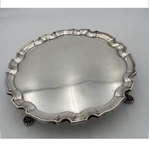 Bandeja Decorativa para Servir Pasteles, Pizzas y Comidas, Diseño Moderno, Bandeja Metálica de Lujo para Cocina y Catering - Product Image 3