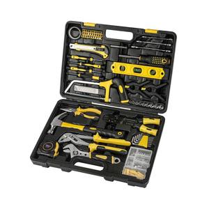Durable Portable Toolbox with All <b>Hardware</b> <b>Tools</b> and Easy-to-Operate Gr/er in Hard Case for On-the-go Use - Product Image 3