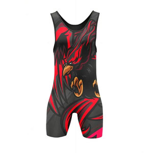 Gym <b>weight</b> <b>lifting</b> Wholesale wrestling singlet custom New Arrival Sublimation spandex Wrestling Wear Mens Wrestling Singlet - Product Image 1