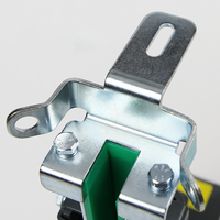 Forro de Guía para Elevador SG27 Verde Triple Plegable 220x16mm10 Accesorios Modernos para Elevadores de Hospitales y Apartamentos