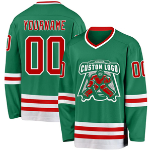 Maillot de hockey sur mesure, vêtements de sport de hockey sur glace personnalisés, vêtements d'équipe respirants, vente en gros - Product Image 6