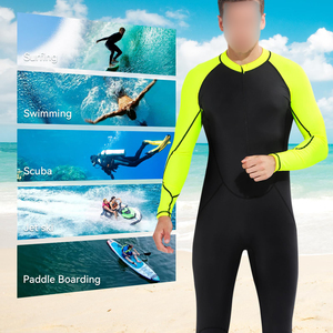 Mens Diving Suit Adjustable Collar Design Neoprene Scuba <b>Wetsuit</b> For Perfect Fit Quick Dry Fabric Water Sports - Product Image 5