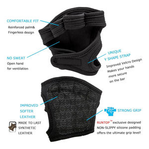 Gants de sport d'été transfrontaliers pour hommes et femmes, respirants, demi-doigts, antidérapants, imperméables, prévention des callosités, sans doigts - Product Image 2