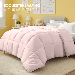 Piumino Ultra Morbido Bianco Extra Large con Trapuntatura a Quadri, Qualità Lusso da Hotel per Camere da Letto e Pensioni, Ultra Confortevole - Product Image 4