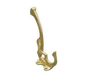 Brass Hook Hanger <b>Wall</b> Organizer Dining Hotel & Workshop Modern <b>Wall</b> Hooks Coat Hooks for Bathroom Bedroom Hotel Used - Product Image 1