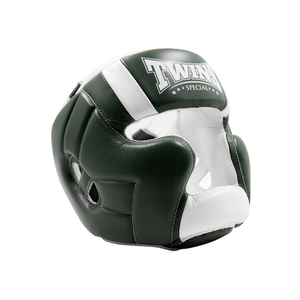 Protector Facial Doble para Kick Boxing y MMA, Diseño Personalizado, 100% Cuero Genuino, Cómodo, Transpirable y Protector - Product Image 2