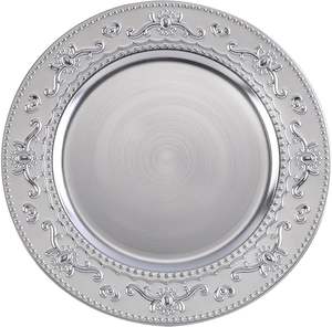 Assiette de Présentation Scintillante : Vaisselle Décorative Glamour pour Mariages et Fêtes - Product Image 6