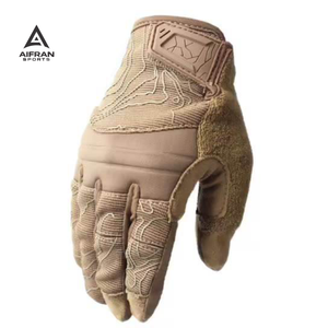 ถุงมือยุทธวิธีระดับพรีเมียม ถุงมือทำงานแบบหน้าจอสัมผัสเสริมความแข็งแรงบริเวณฝ่ามือ สำหรับการปั่นจักรยาน ขี่มอเตอร์ไซค์ และกิจกรรมกลางแจ้ง - Product Image 1