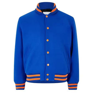 Vestes universitaires pour hommes en gros, vestes Letterman, vestes bomber universitaires personnalisées pour le baseball, vestes d'hiver universitaires, broderie personnalisée pour l'université - Product Image 1