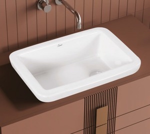 BEST SELL HOTSELLING Modern Square Lab Sink <b>Table</b> Top Drainer UPC Certified for Hotel Washroom 470X610X254mm - Product Image 1