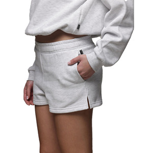 Wholesale Summer Fashion Women's Sexy <b>Shorts</b> Breathable Drawstring Skinny Casual Mid Waist Hot Fleece Fur Puff Eco-Friendly - Product Image 3