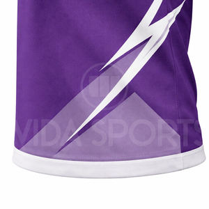 Uniforme de Fútbol Personalizado de Moda, Conjunto de Uniforme de Fútbol de Alto Rendimiento, Jersey de Entrenamiento Estampado 100% Poliéster, Verano, Color Sólido - Product Image 6