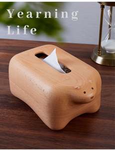 Artículo especial: cajas de pañuelos sin terminar, caja de pañuelos de madera para venta al por mayor, hecha a medida en Vietnam - Product Image 2