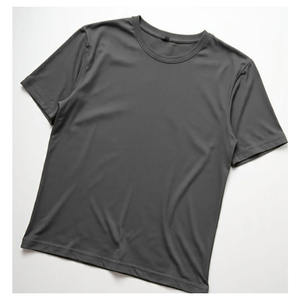 Camiseta de Manga Corta para Hombre, Cuello Redondo, Tejido Transpirable y Ecológico de Poliéster/Algodón, Lisa, Personalizable con Impresión Frontal, 220 Gramos - Product Image 6