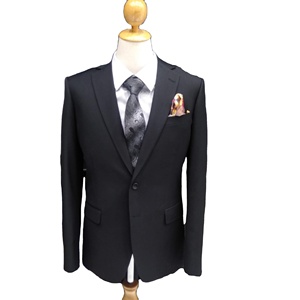 Bespoke #227 Pantalones de esmoquin para hombre Chaquetas Traje de negocios hecho a medida Raya plisada Transpirable Impermeable 100% Lana Mínimo - Product Image 1