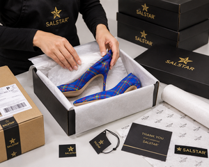 Zapatos de Tacón Alto Elegantes con Diseño Personalizado para Mujer, Estilo Escocés Tartán, Ideales para Bodas, Proveedor Mayorista OEM - Product Image 6