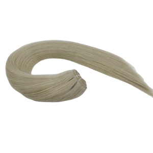 Paquetes de armadura de cabello brasileño recto Natural súper doble dibujado BIGG extensiones de cabello Remy humano de doble trama extensiones de Color claro - Product Image 1