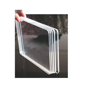 High Gloss Hornlo Round Sheet with Rounded Corners 3mm Thickness Transparent Classic Pack of 3 - Product Image 1