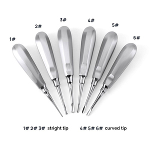 Kit Profesional de Elevadores Dentales para Extracción de Raíces, Instrumentos Rectos y Curvos para Extracción de Dientes, Instrumentos a Precio Económico - Product Image 4