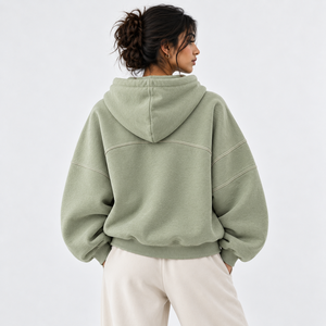 Premium <b>Women</b> Zip Up <b>Hoodie</b> Crafted with Cozy Fleece Offers Relaxed Fit <b>Soft</b> Feel <b>Women</b> Zip Up <b>Hoodie</b> with Pocket for Daily Wear - Product Image 6