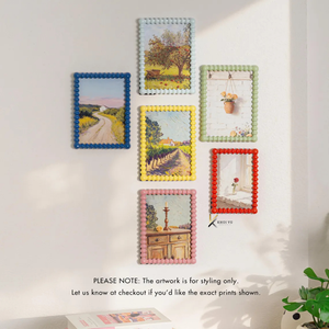 Handmade Lacquer Eco-Friendly MDF UV Printed Full Color Photo <b>Frame</b> Artistic Glossy Finish Lightweight/Durable Customizable - Product Image 4