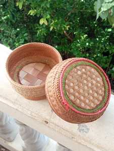 Cesta de bambú tejida a mano para arroz glutinoso, decoración de cocina tailandesa y laotiana, cesta de almacenamiento natural, proveedor ecológico - Product Image 4