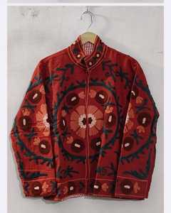 Chaqueta Bordada Suzani de Algodón para Mujer, Hecha a Mano, Moda Premium, Fabricante de Boutique, Venta al Por Mayor, Exportación - Product Image 3