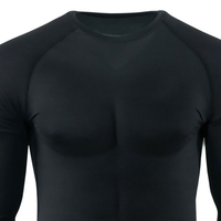 Prix d'usine OEM, vente chaude, rashguard personnalisé pour hommes, surf, spandex/polyester, séchage rapide et respirant, respectueux de l'environnement