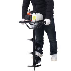 EPA cấp giấy chứng nhận 2.7HP khí-powered 63cc 2 thì Auger bài lỗ Digger với 3/4 "trục kích thước L6" + L10 "+ L12" Mũi khoan - Product Image 6