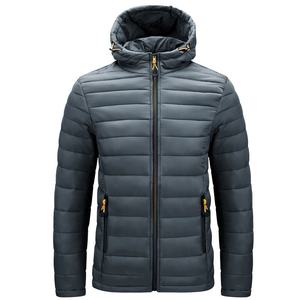 Chaqueta de Plumón Personalizada para Hombre, Abrigo Cálido de Invierno, Suministro de Fábrica al por Mayor - Product Image 4
