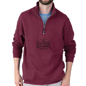 Sweat-shirt demi-zip pour homme, qualité supérieure, pull à quart de zip, molleton doux, manches longues, haut décontracté pour l'hiver, idéal pour le quotidien - Product Image 1
