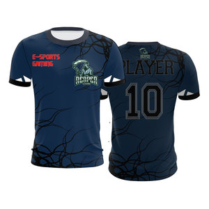 เสื้อแข่งขันอีสปอร์ตแบบมืออาชีพ สำหรับทีม  แบบสั่งทำพิเศษด้วยเทคนิคการพิมพ์แบบซับลิเมชั่น - Product Image 6