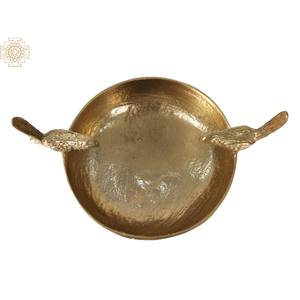 Bols de 7 pouces faits à la main avec des oiseaux sur le bord - Product Image 2