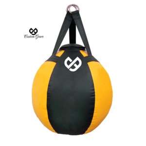 Wrecking Ball Leather Muay Thai Sphere Bag OEM Wholesale Angle Punch Trainer Boxing Training Ball Bag - Product Image 1